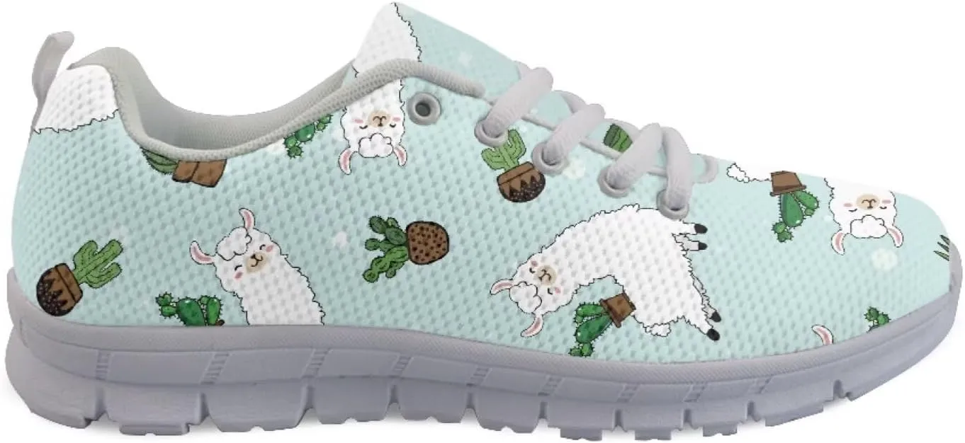 SYtrade Running Shoes Women Print Slip On Sneakers for Woman Tennis Shoes White Sole