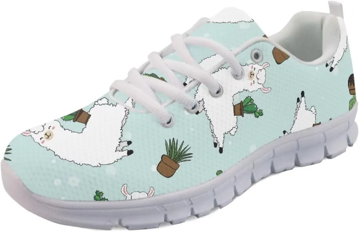 SYtrade Running Shoes Women Print Slip On Sneakers for Woman Tennis Shoes White Sole