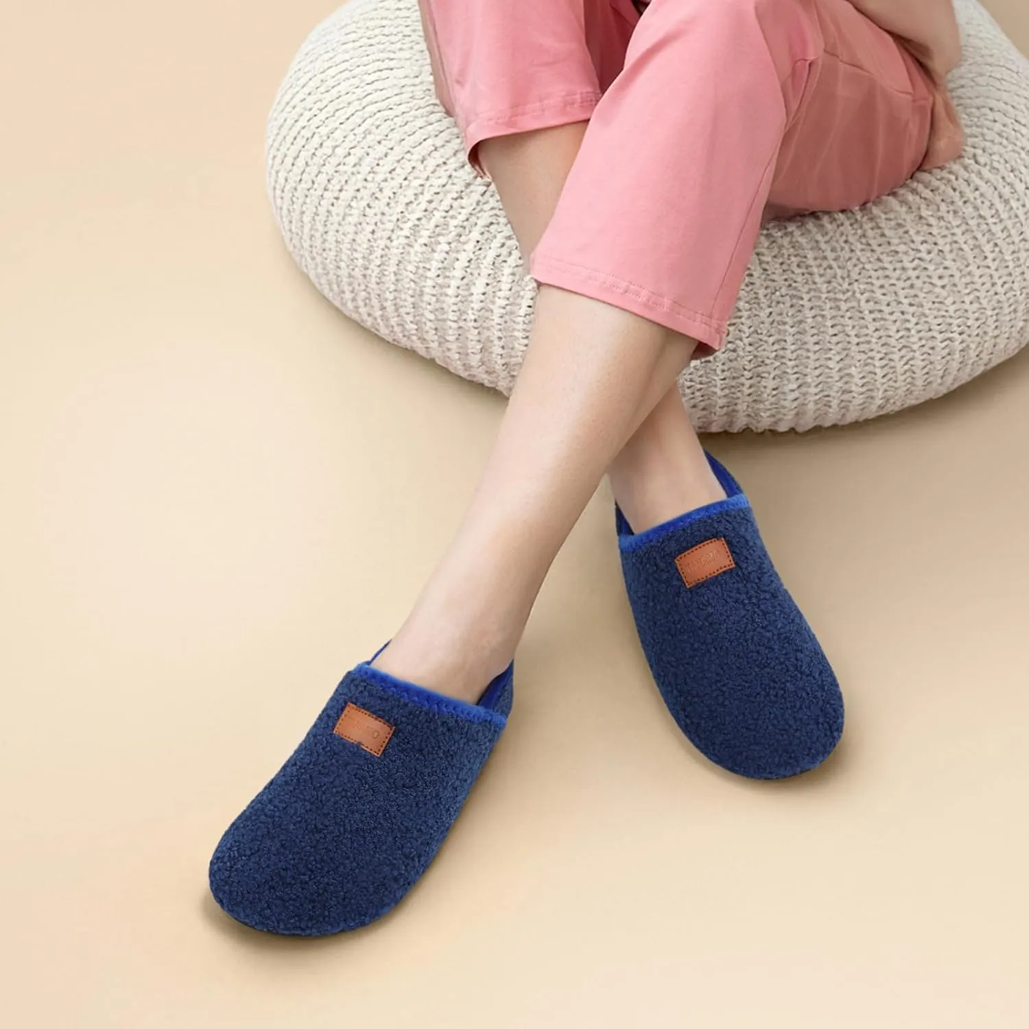 Tanamo House Slippers for Women Men Indoor Barefoot Slippers Socks Slip on House Shoes Cozy Comfy Slippers for Home Bedroom Travel Yoga