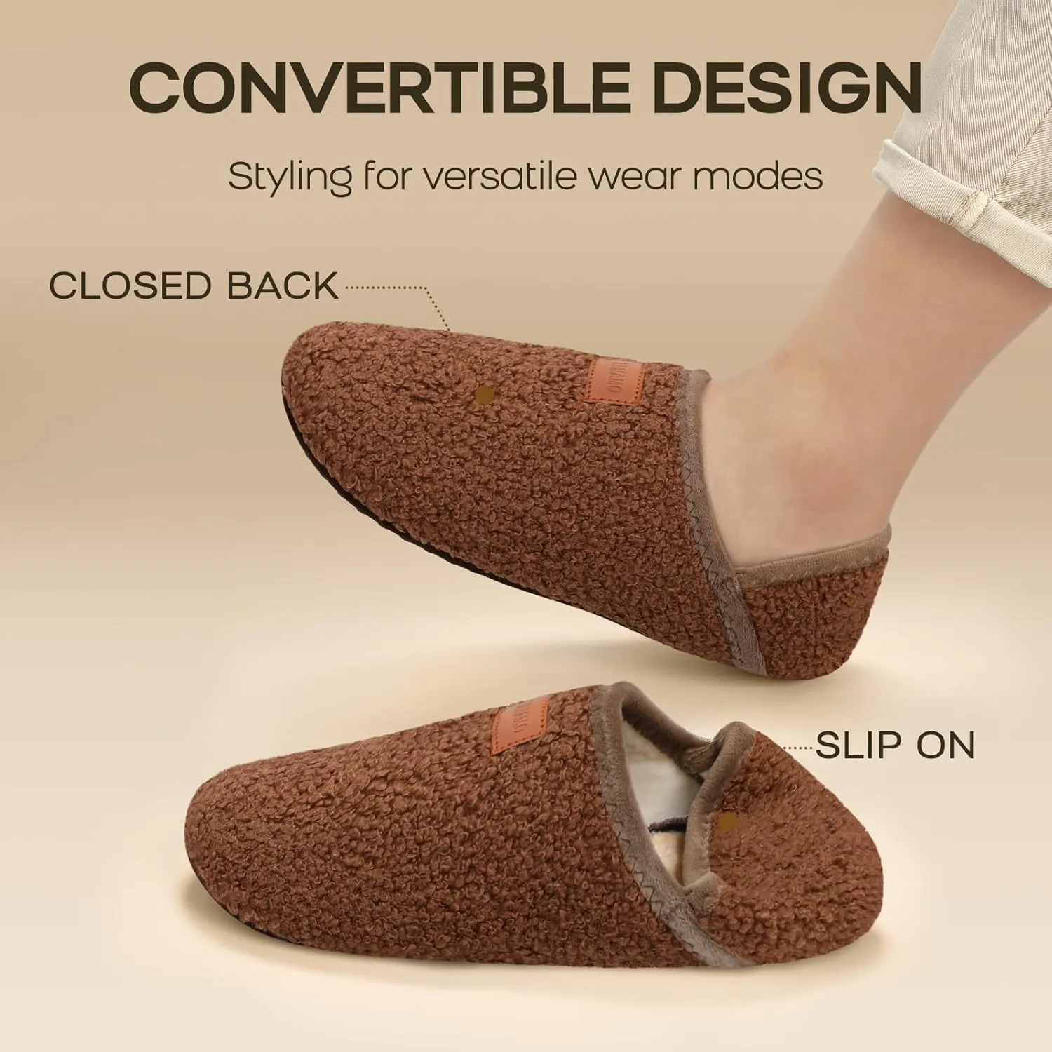 Tanamo House Slippers for Women Men Indoor Barefoot Slippers Socks Slip on House Shoes Cozy Comfy Slippers for Home Bedroom Travel Yoga