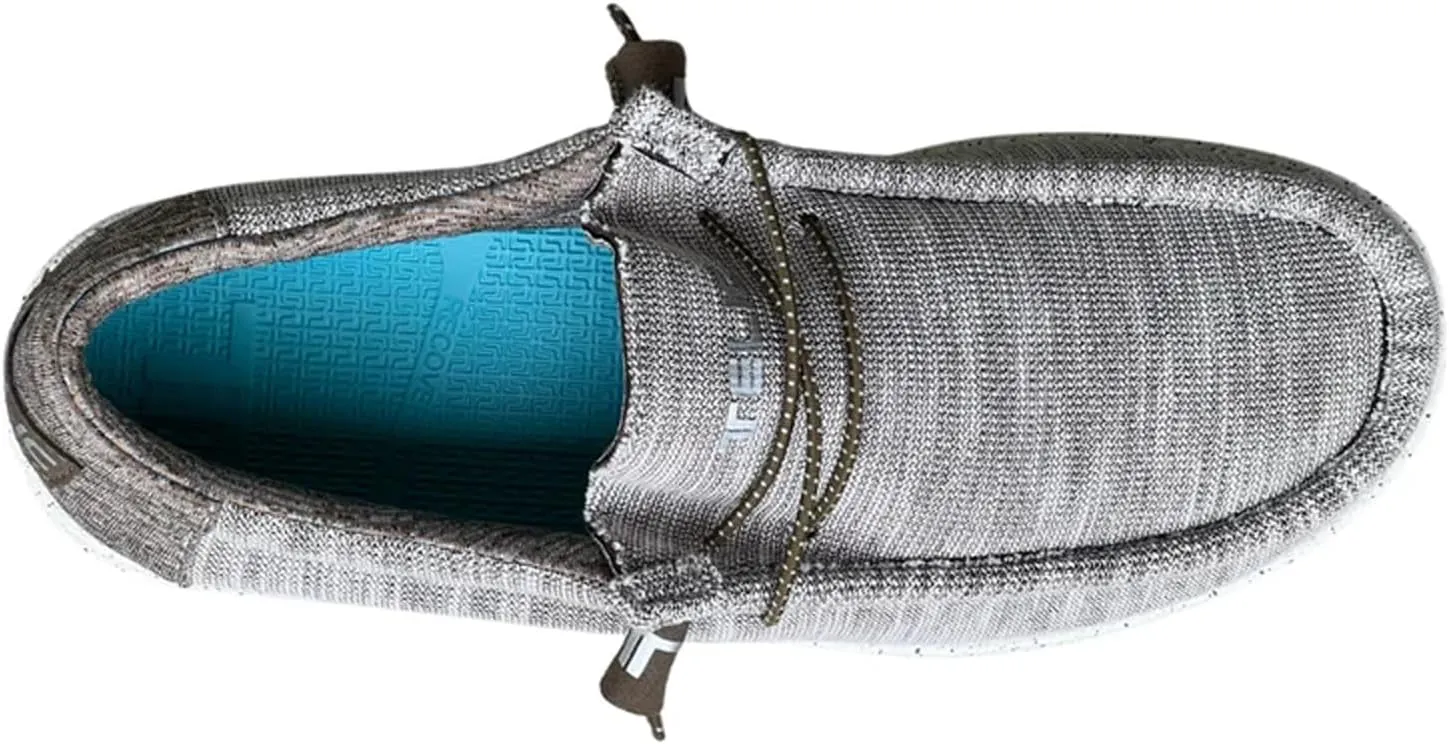TELIC Men's Wave Slip-On Shoes - Lightweight, Breathable, Arch-Supporting, Easy On & Off - Great for Everyday Wear