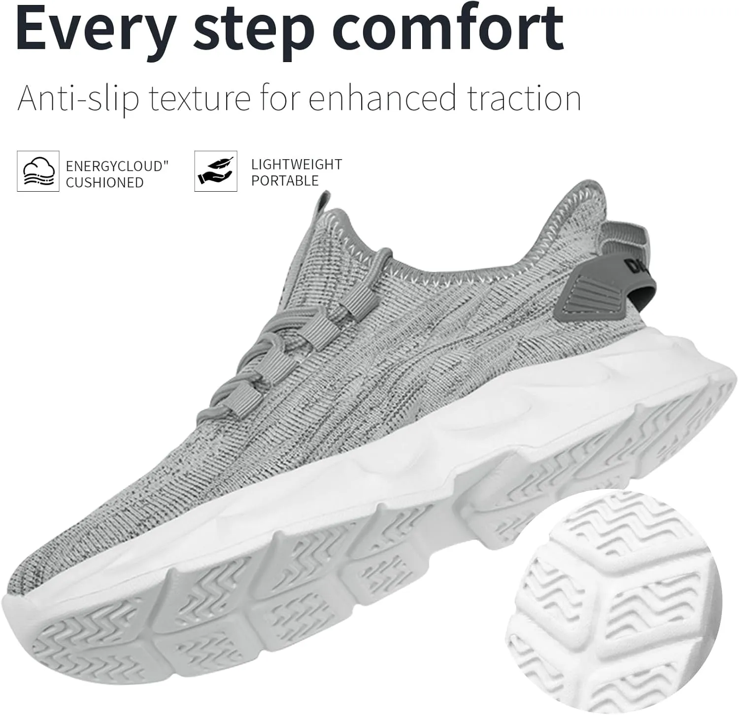 Tennis Shoes Womens Slip on Running Shoes Breathable Sneakers Athletic Lightweight Gym Sports Walking Shoes