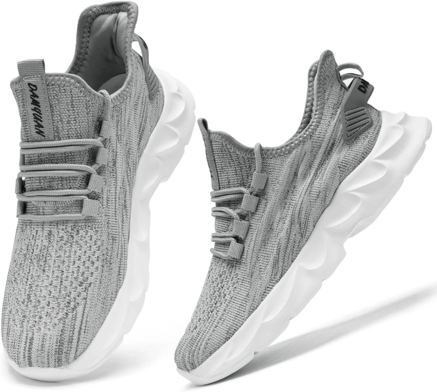 Tennis Shoes Womens Slip on Running Shoes Breathable Sneakers Athletic Lightweight Gym Sports Walking Shoes