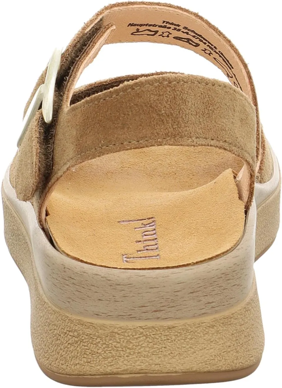 Think! Women's Meggie Sustainable Interchangeable Footbed Slingback Sandals