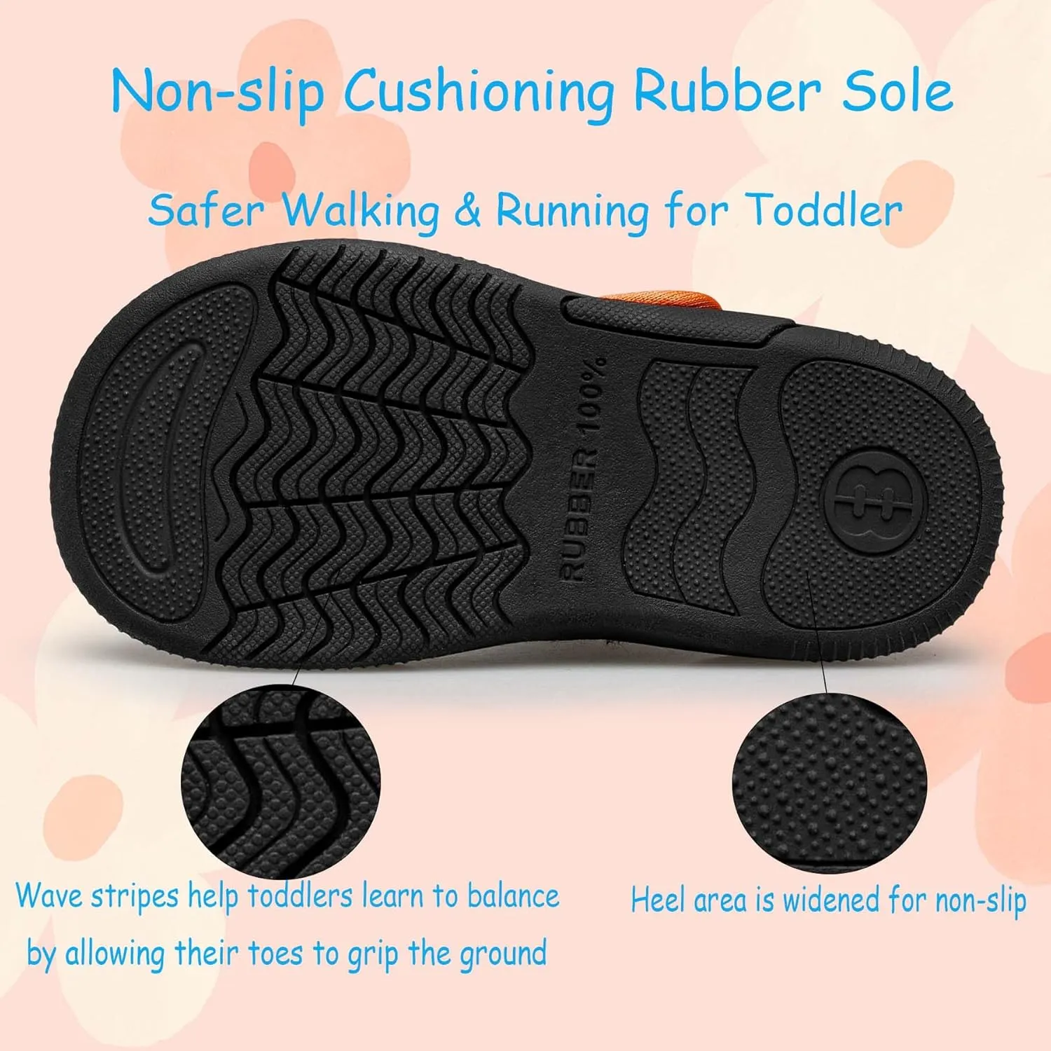 Toddler Tennis Shoes Boys Girls Lightweight Breathable Barefoot Shoes Wide Kids Slip On Sneakers
