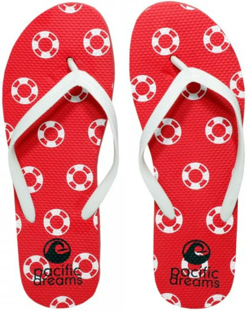 Trendy Nautical Sailboat Anchor Starfish Flip Flops Mermaid Thong Sandal Slipper