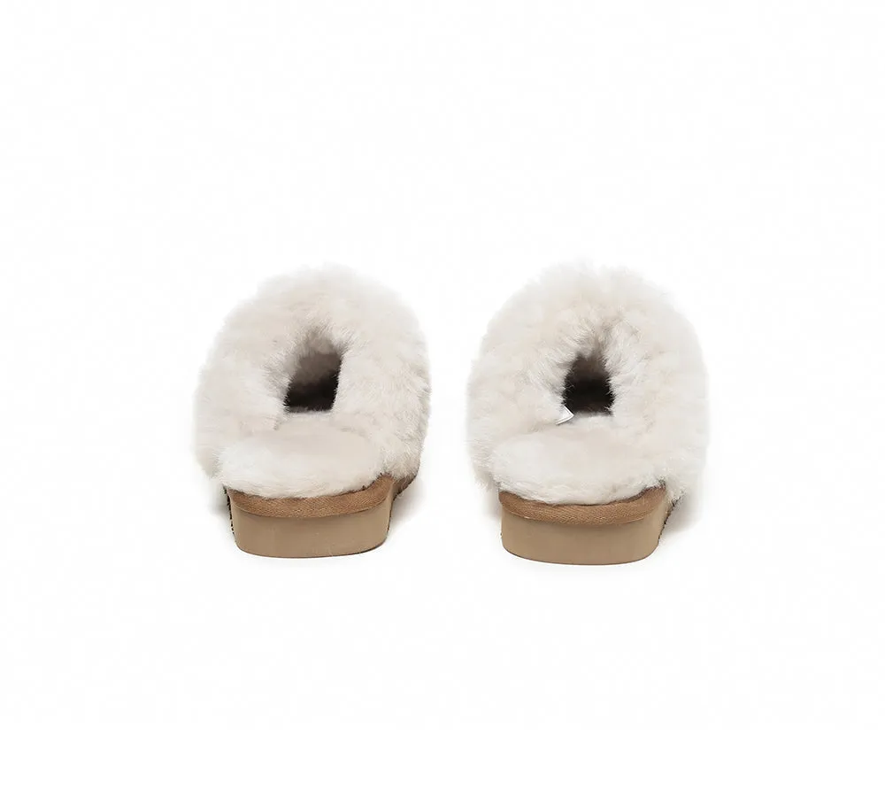 UGG Slippers Kids Australian Sheepskin Wool Muffin
