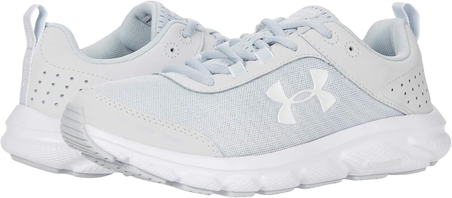 Under Armour Women's Charged Assert 8 Running Shoe, Gray, 7.5 M US