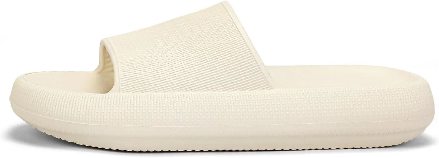 Unisex-Adult Cloud Slides House Pillow Slippers Comfort and Cushioned Thick Sole