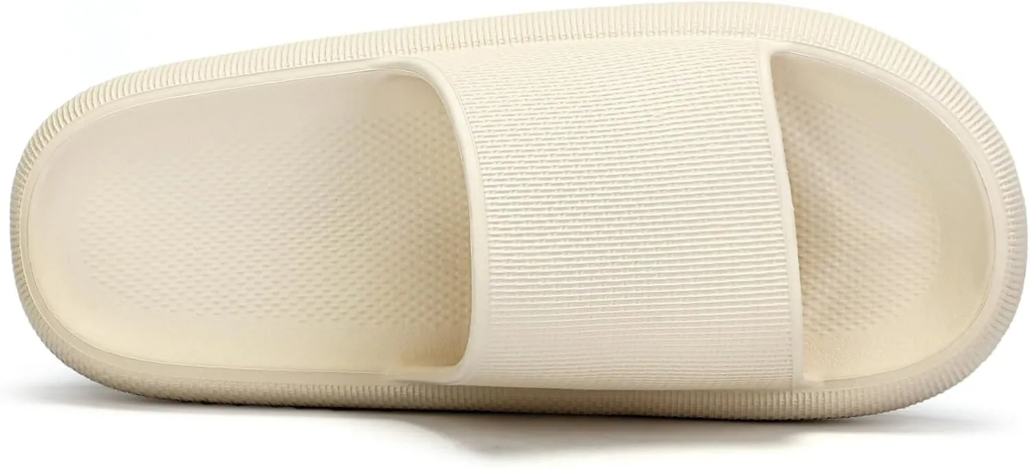 Unisex-Adult Cloud Slides House Pillow Slippers Comfort and Cushioned Thick Sole