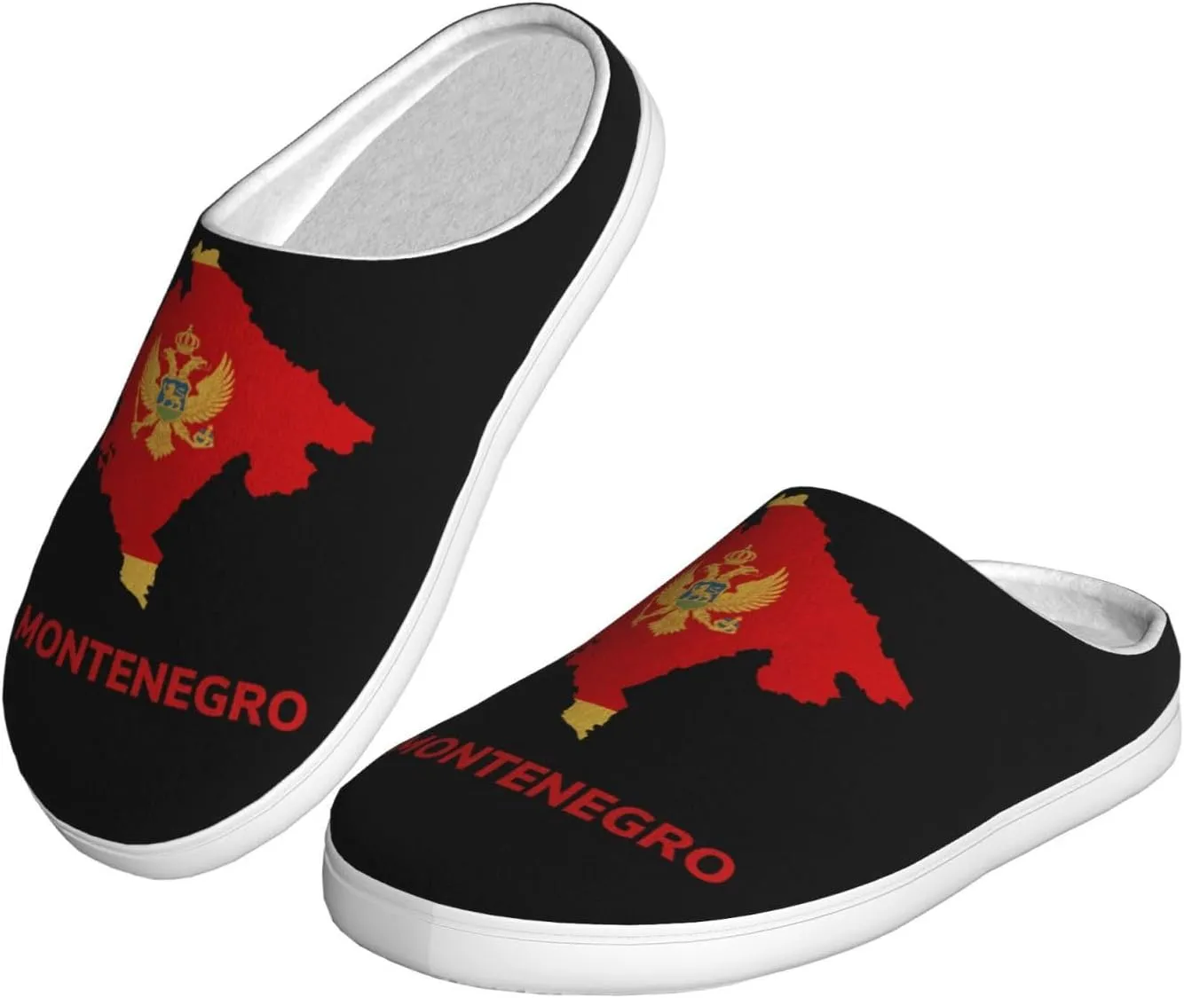 Unisex Slippers Winter Warm Non-Slip Fluffy Slippers Slip-On Plush Slippers House Slippers For Women Men Shoes Gifts