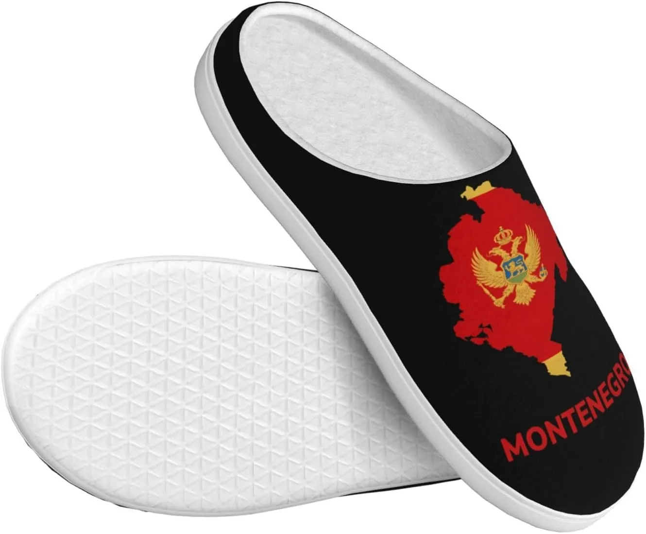 Unisex Slippers Winter Warm Non-Slip Fluffy Slippers Slip-On Plush Slippers House Slippers For Women Men Shoes Gifts