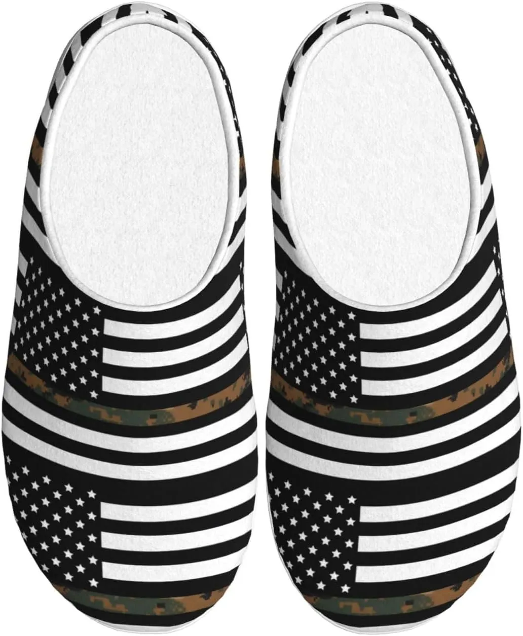 Unisex Slippers Winter Warm Non-Slip Fluffy Slippers Slip-On Plush Slippers House Slippers For Women Men Shoes Gifts