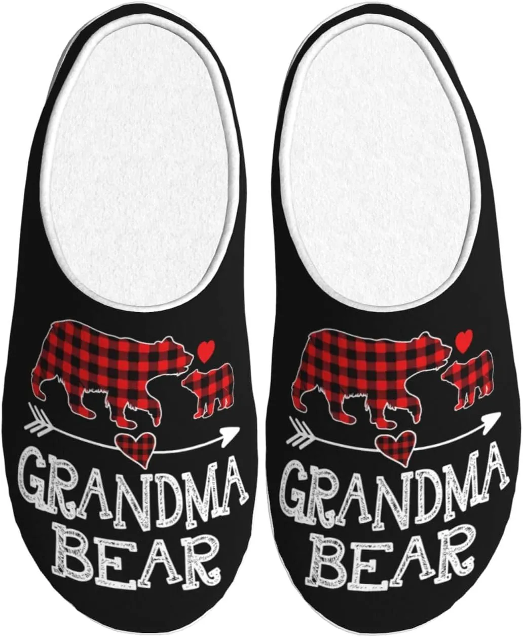 Unisex Warm Slippers Non-Slip Winter Fluffy Slippers Slip-On Plush Slippers Bedroom Slippers House Shoes For Men Women
