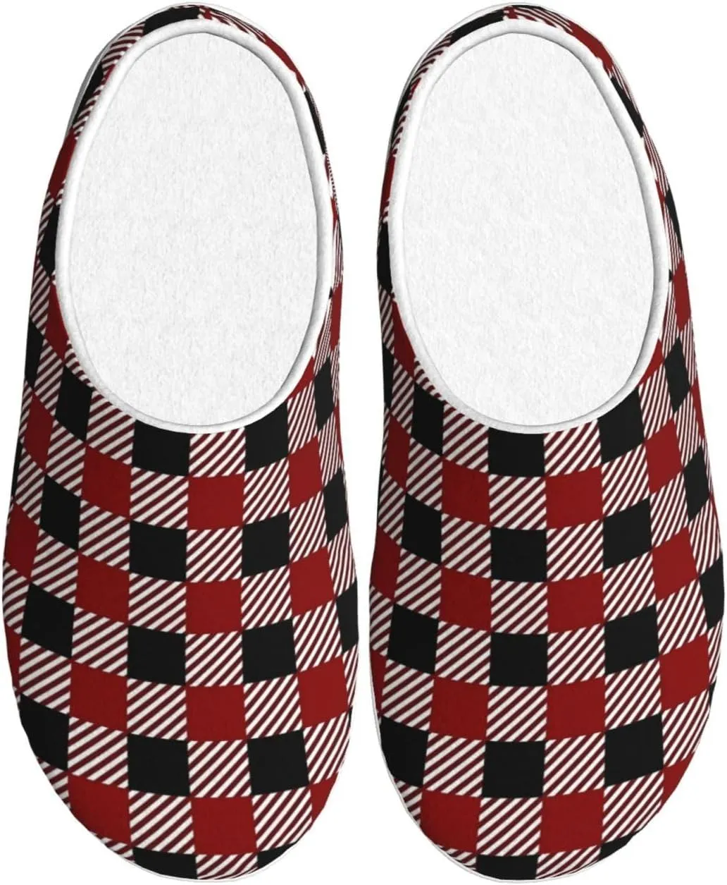 Unisex Warm Slippers Non-Slip Winter Fluffy Slippers Slip-On Plush Slippers Bedroom Slippers House Shoes For Men Women