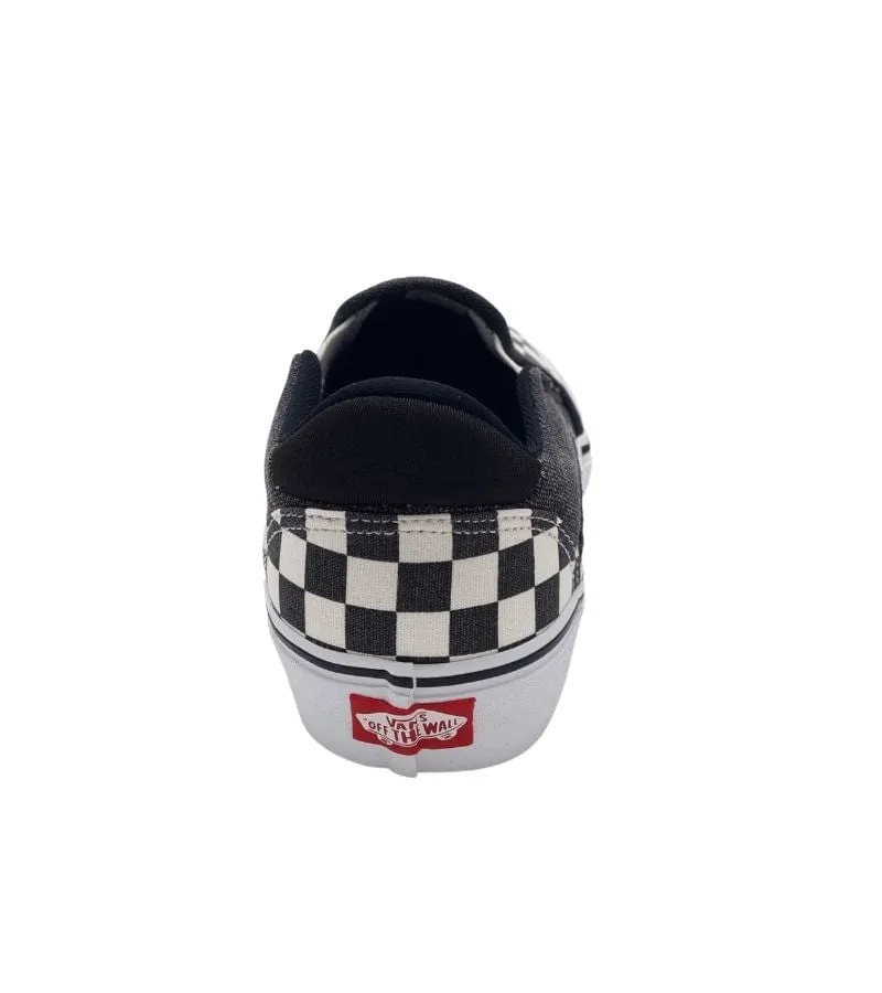 Vans Mens Asher Deluxe Washed Checkerboard Shoe VN0A3TFZACG1