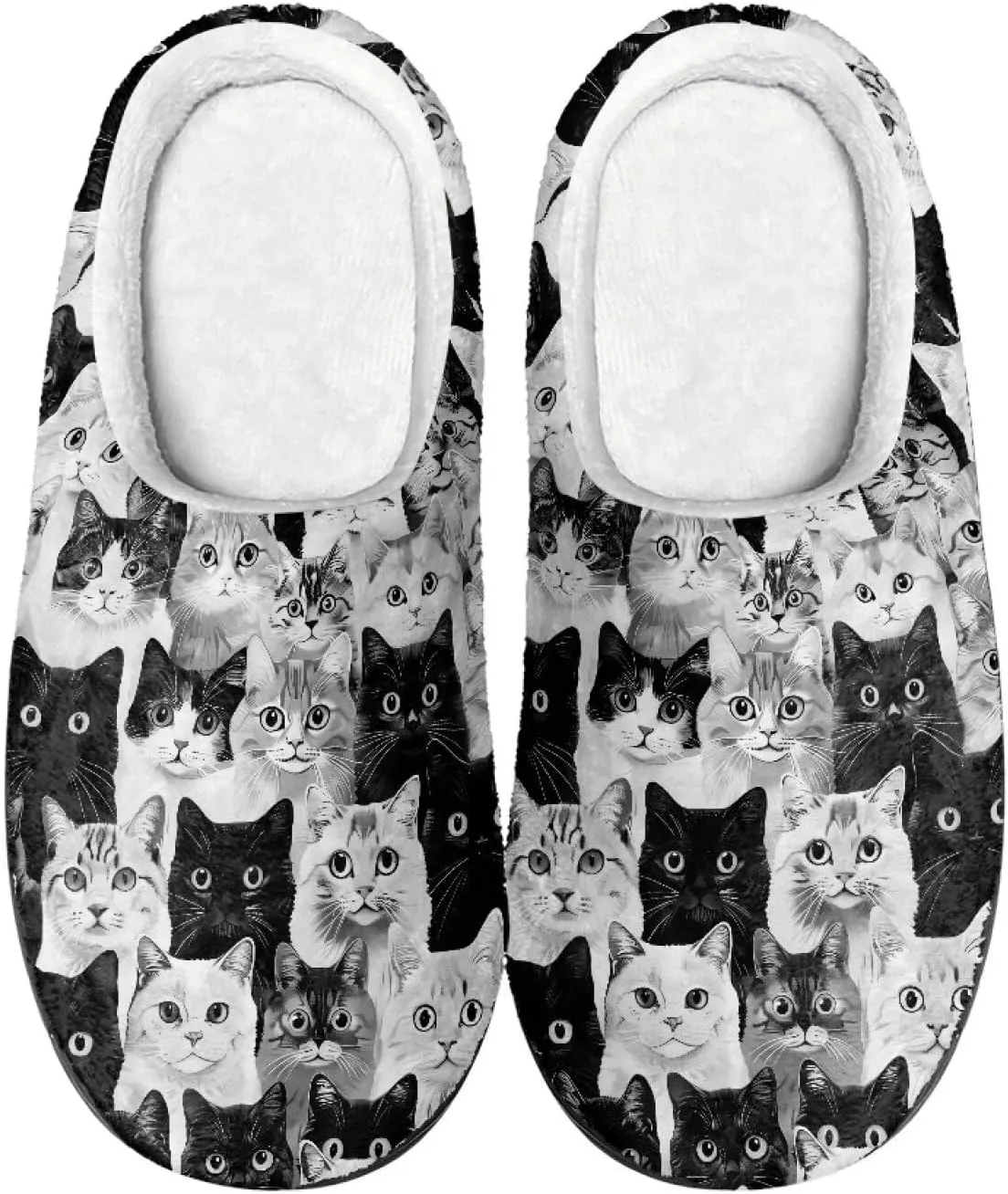 Veniyate Womens Slippers Warm Comfy Memory Foam House Slipper Knitted Shoes with Non Slip Sole
