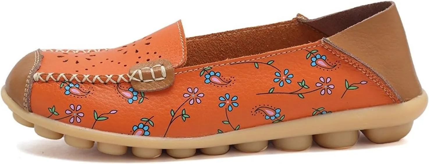VenusCelia Women's Comfort Walking Boat Shoe