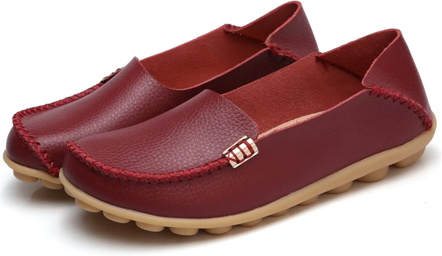 VenusCelia Women's Comfort Walking Boat Shoe