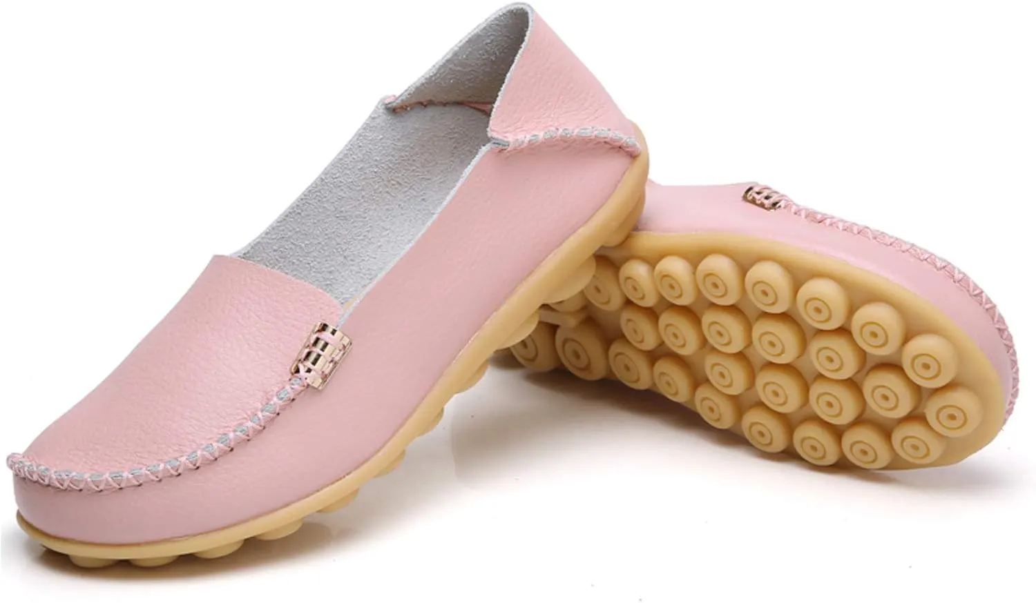 VenusCelia Women's Comfort Walking Boat Shoe