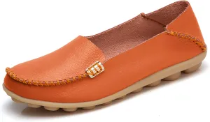 VenusCelia Women's Comfort Walking Boat Shoe