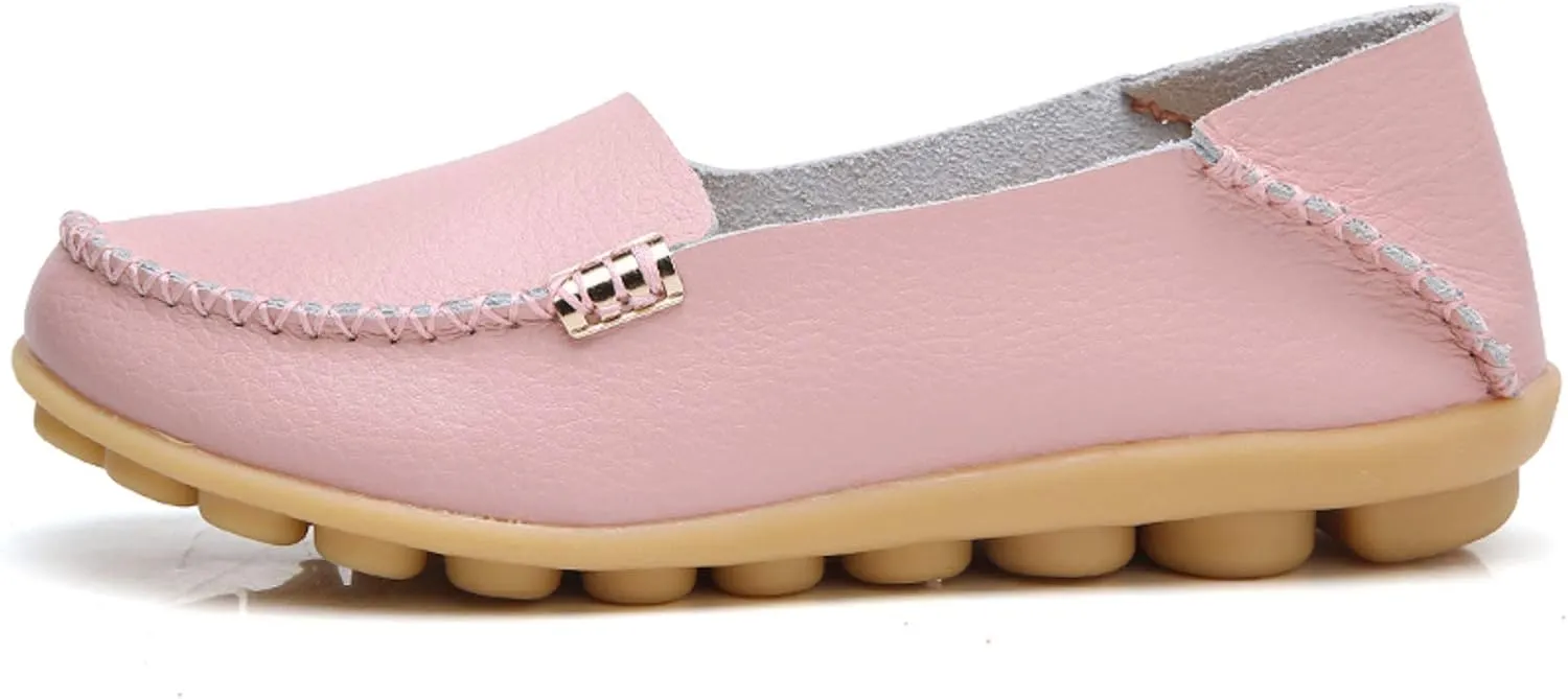 VenusCelia Women's Comfort Walking Boat Shoe