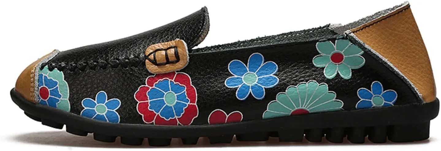 VenusCelia Women's Comfort Walking Boat Shoe