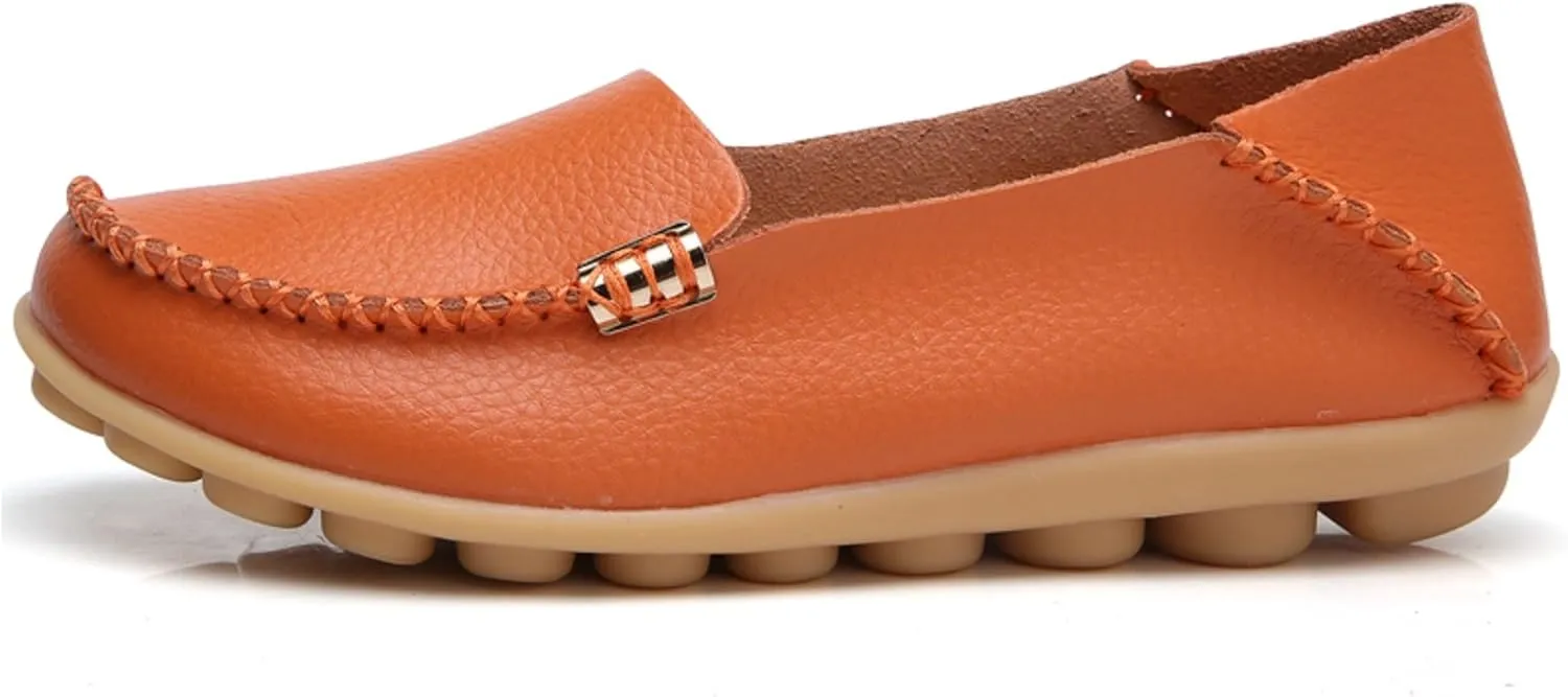 VenusCelia Women's Comfort Walking Boat Shoe