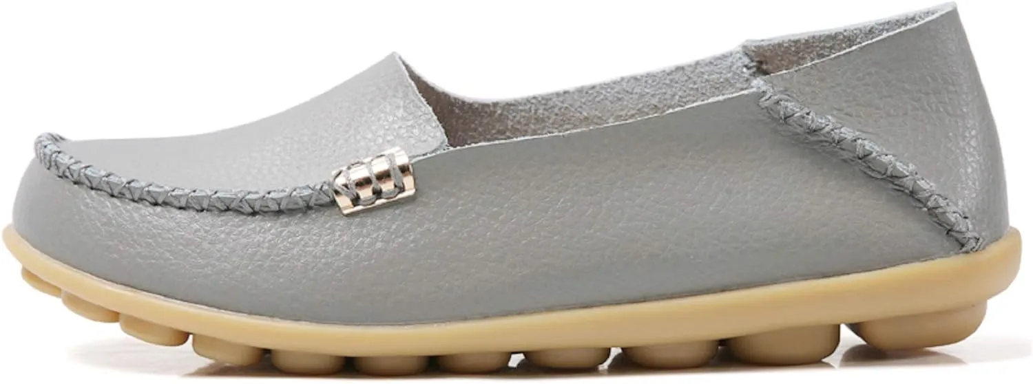 VenusCelia Women's Comfort Walking Boat Shoe