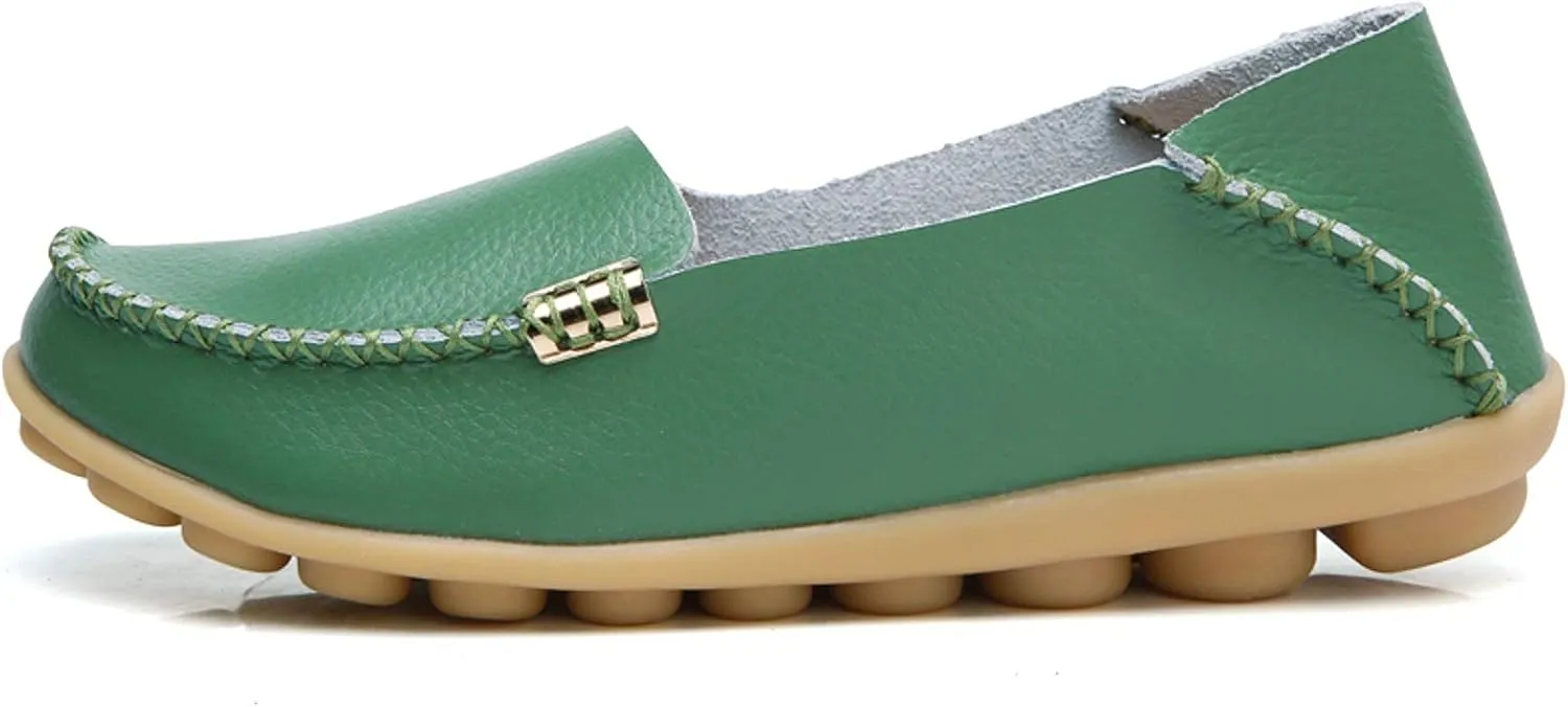 VenusCelia Women's Comfort Walking Boat Shoe