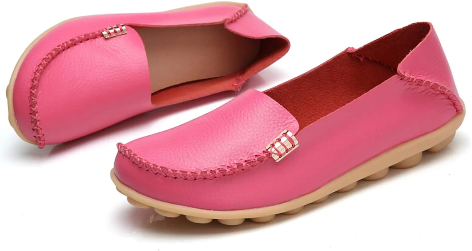 VenusCelia Women's Comfort Walking Boat Shoe