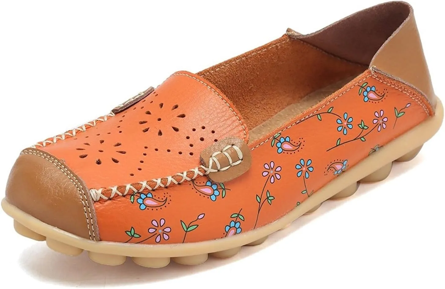 VenusCelia Women's Comfort Walking Boat Shoe