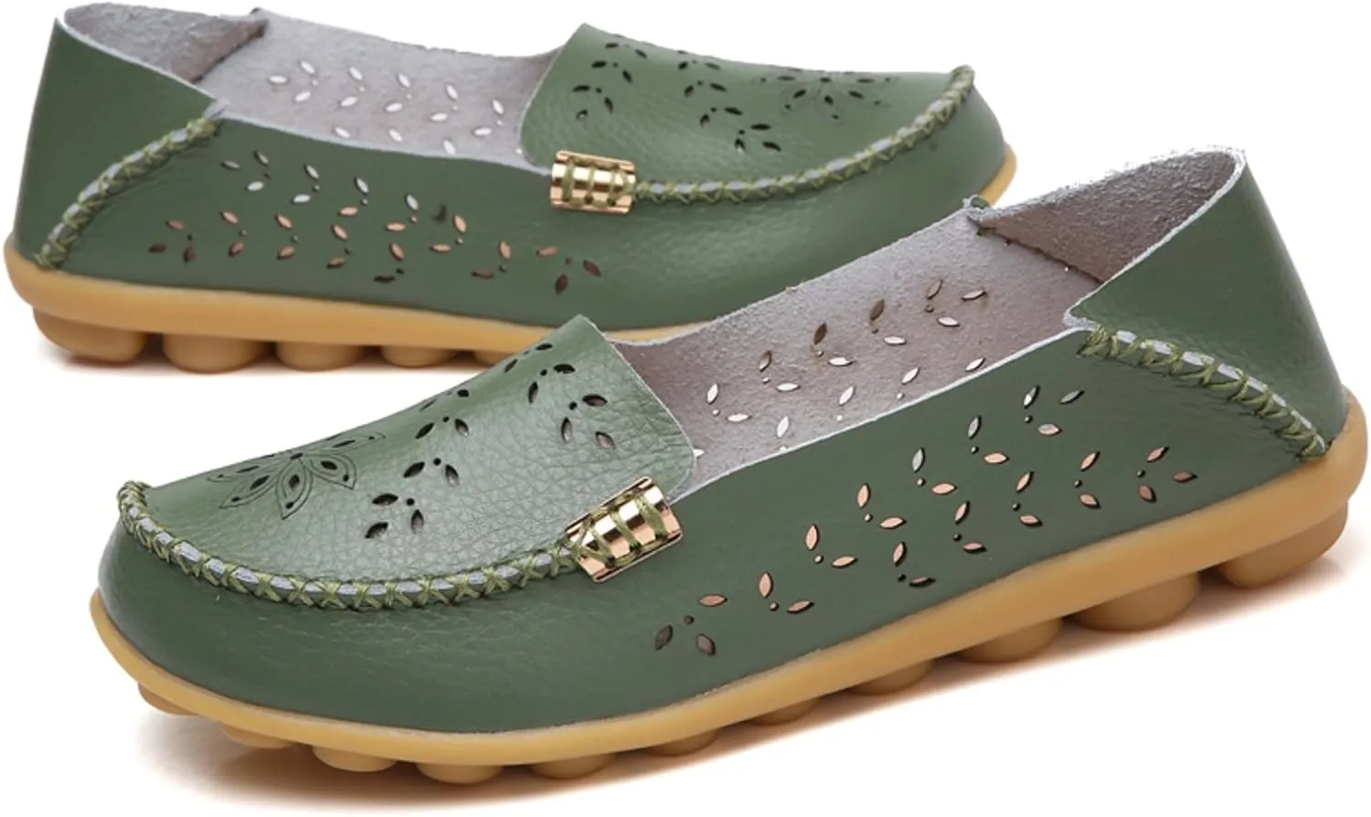 VenusCelia Women's Comfort Walking Boat Shoe