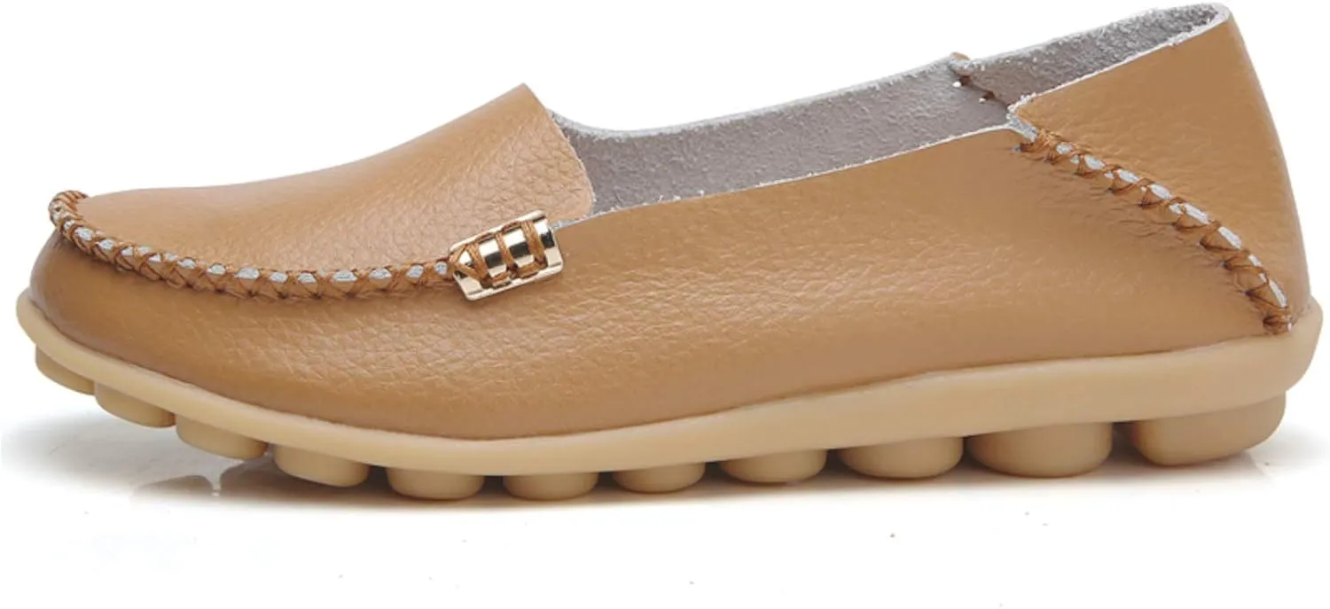 VenusCelia Women's Comfort Walking Boat Shoe