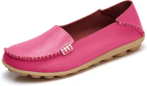 VenusCelia Women's Comfort Walking Boat Shoe