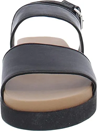 VIA SPIGA Women's Davi Sport Sandal, Black, 10 M US