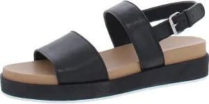 VIA SPIGA Women's Davi Sport Sandal, Black, 10 M US
