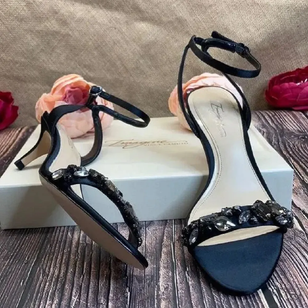 Vince Camuto Imagine Black Synthetic Sandals 6.5M
