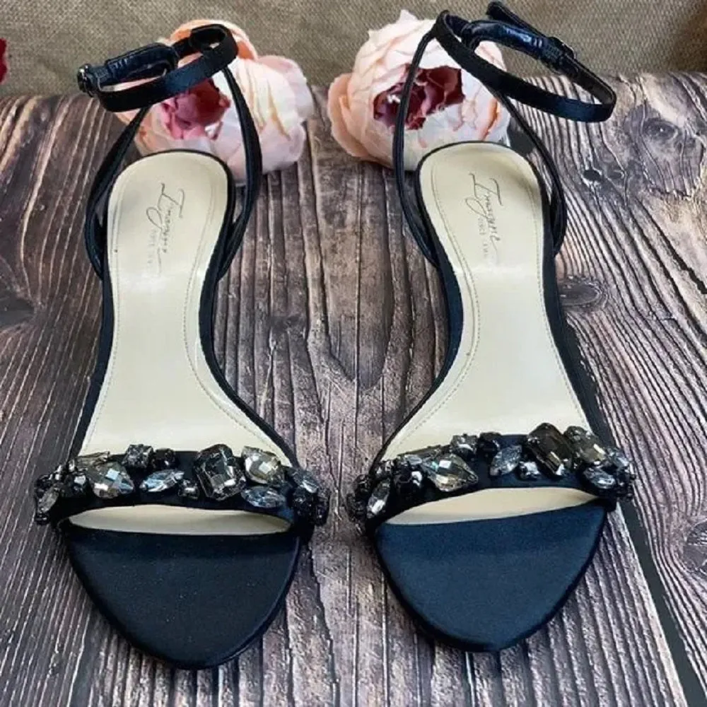 Vince Camuto Imagine Black Synthetic Sandals 6.5M