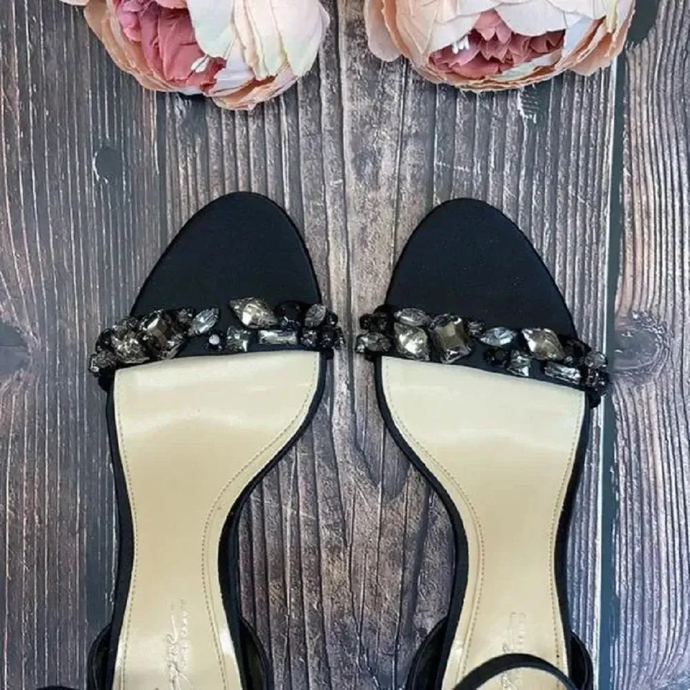 Vince Camuto Imagine Black Synthetic Sandals 6.5M