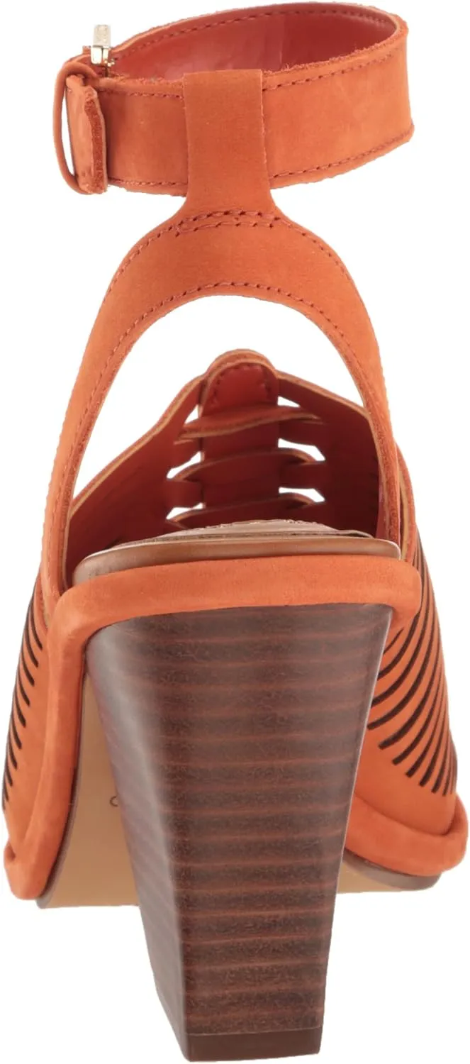 Vince Camuto Women's Frenela Stacked Heel Sandal Heeled