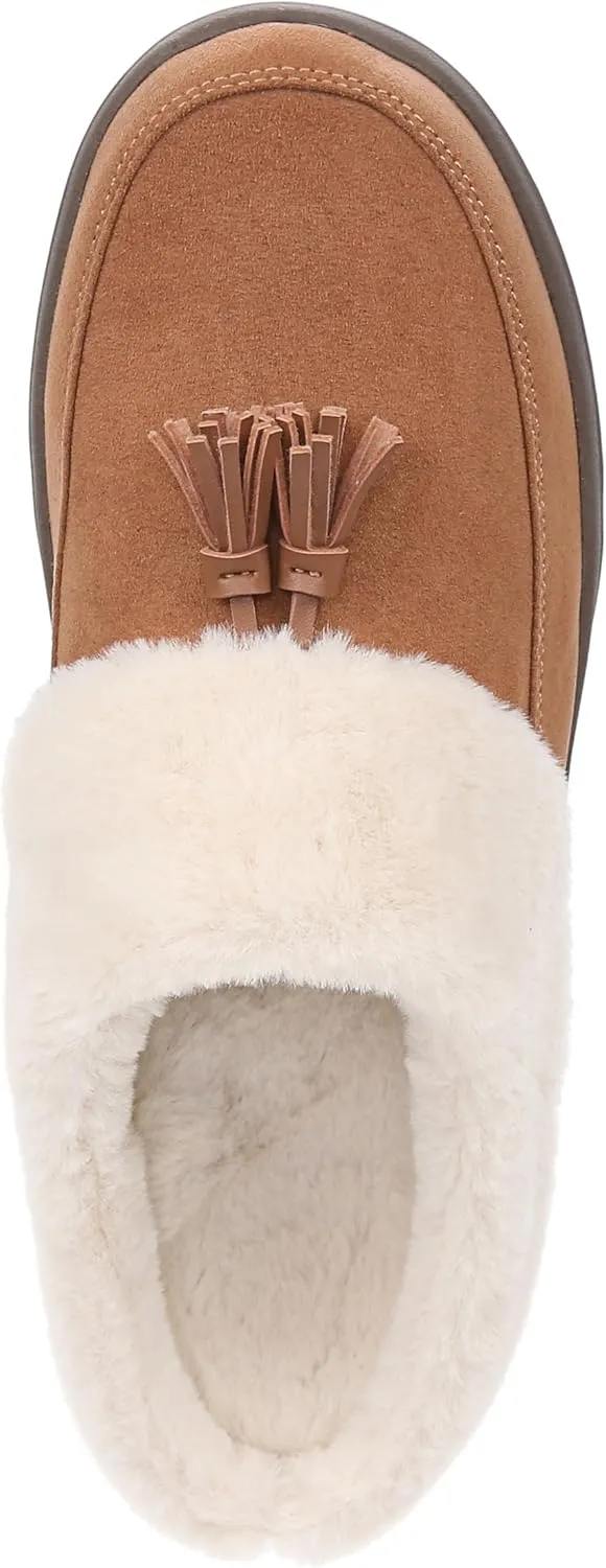 Vionic Cedar Perrin Women's Slip-On Cozy Slipper- Supporting Ladies Indoor/Outdoor Slippers that Include VIO MOTION Technology Orthotic Insole With Built-in Arch Support, Helps Heel Pain, Medium Fit