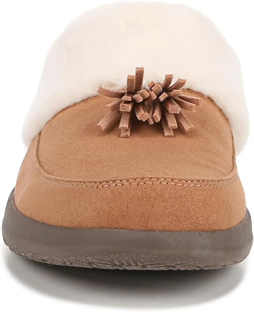 Vionic Cedar Perrin Women's Slip-On Cozy Slipper- Supporting Ladies Indoor/Outdoor Slippers that Include VIO MOTION Technology Orthotic Insole With Built-in Arch Support, Helps Heel Pain, Medium Fit