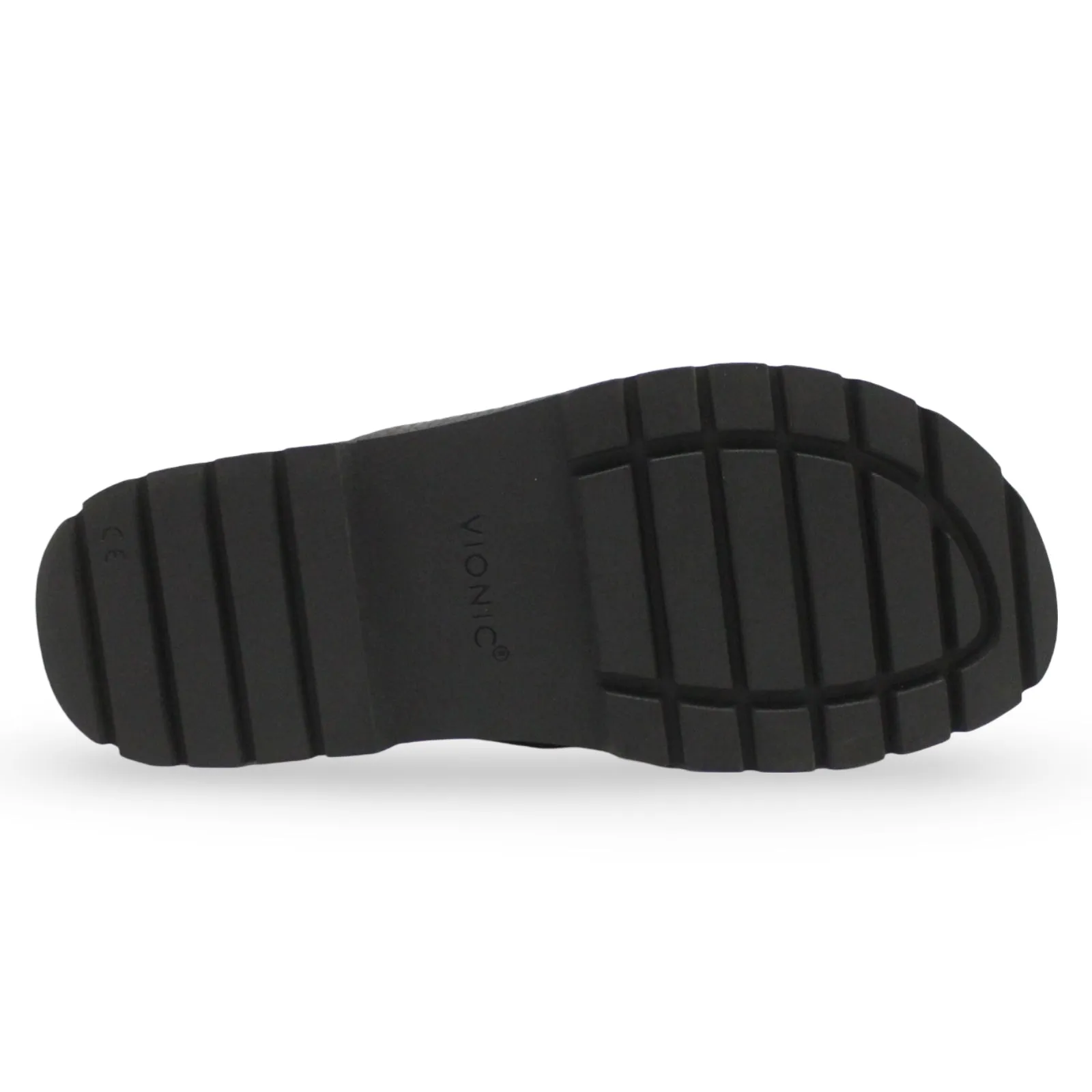 Vionic Vesta Tumbled Leather Women's Slides Sandals