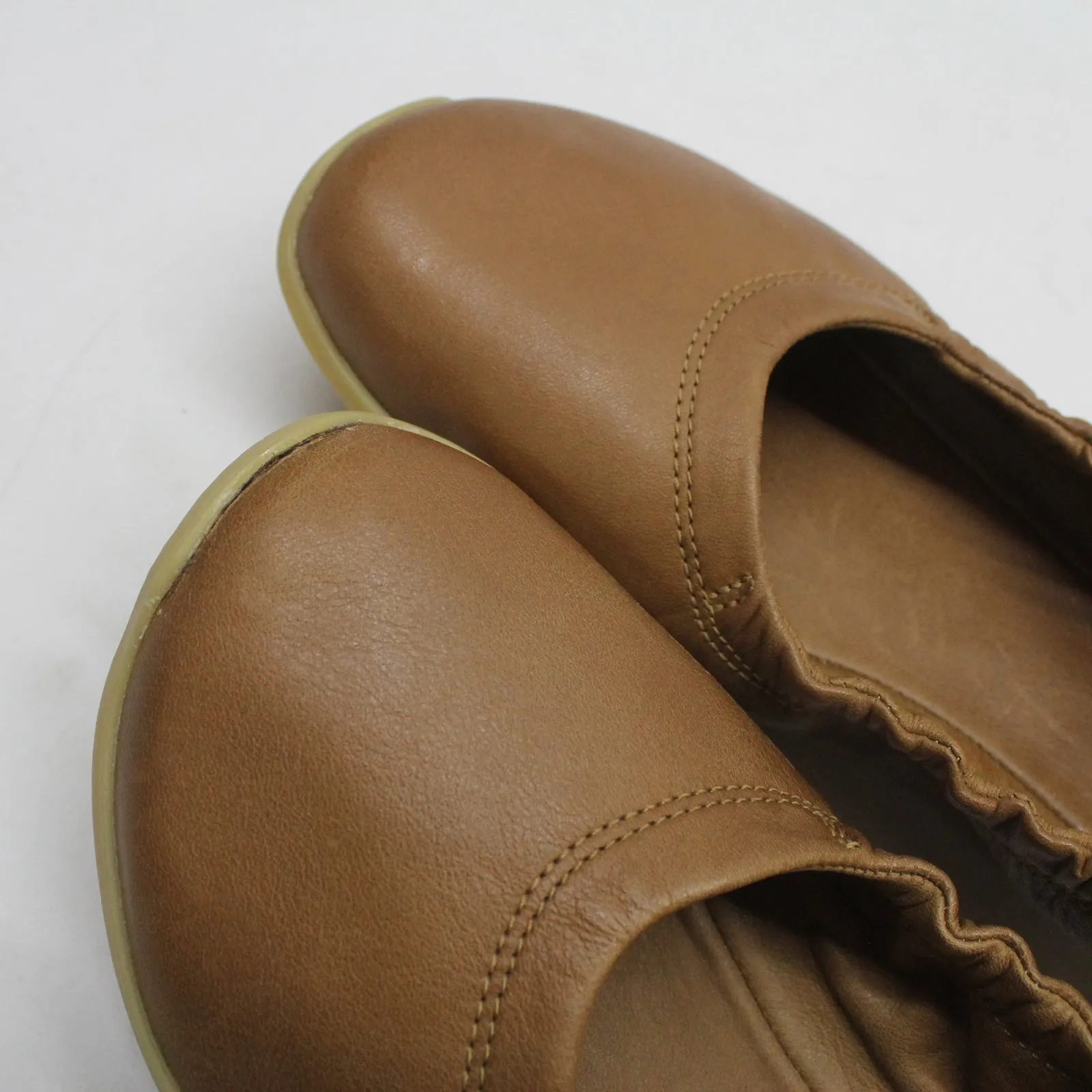 Vivobarefoot Asana Yin Ballerina Leather Women's Slip On Shoes - UK 6 - US 8 Women - EU 39