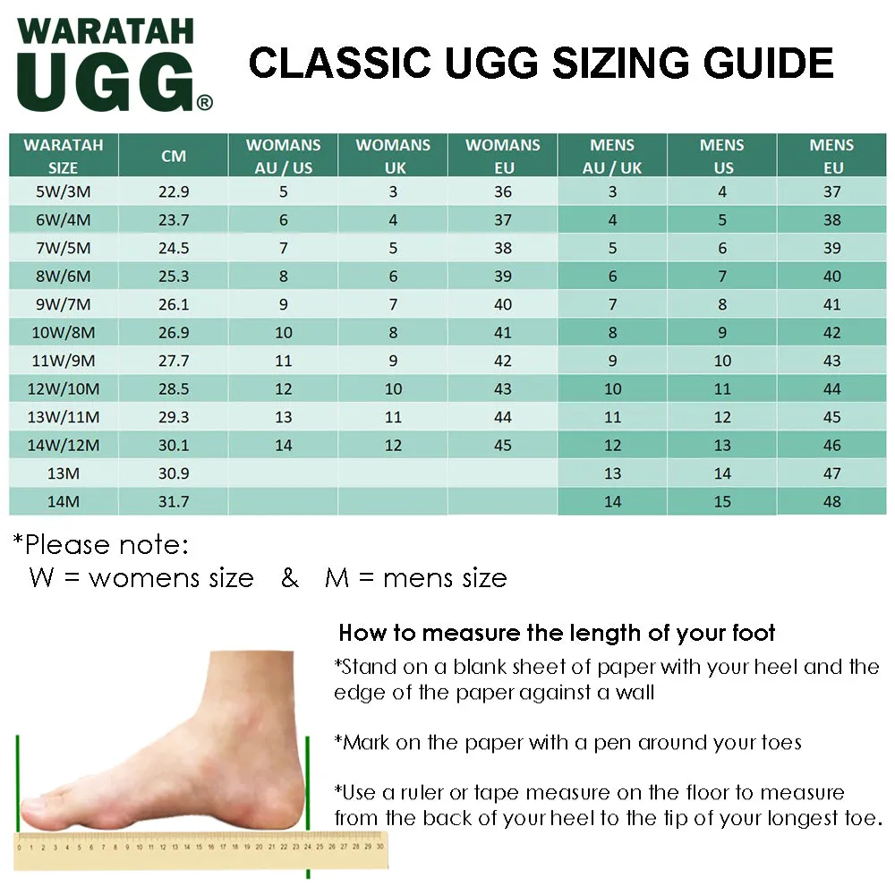 WARATAH UGG® Australian Made Sheepskin Slipper - Pink