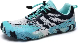 WateLves Barefoot Water Shoes for Women Men Wide Toe Quick-Dry Lightweight Mesh Breathable Aqua Shoes with Drainage Holes for Beach Swim Yoga Exercise Surf Pool Boat