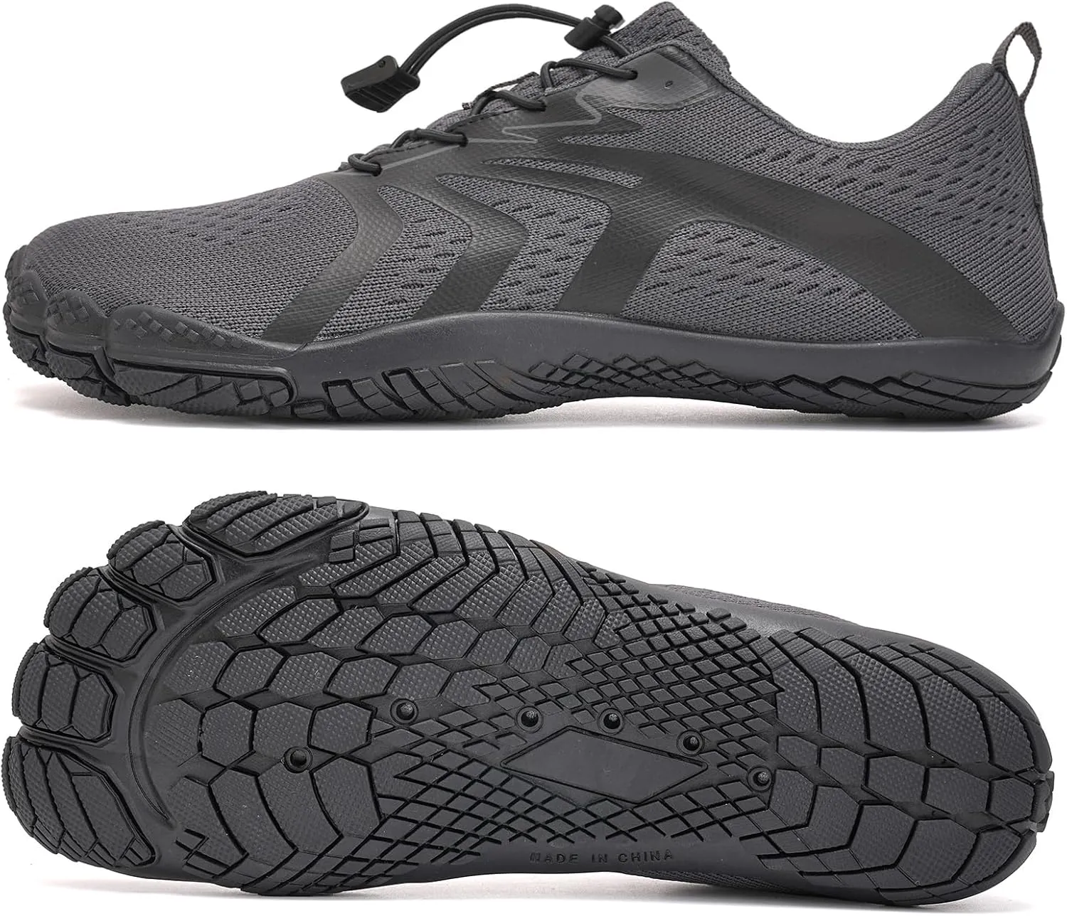 WateLves Water Shoes Men Women Beach Barefoot Aqua Socks Breathable Wide Swim Outdoor Walking Anti Slip Pool Shoes for Hiking Kayaking Diving Surfing