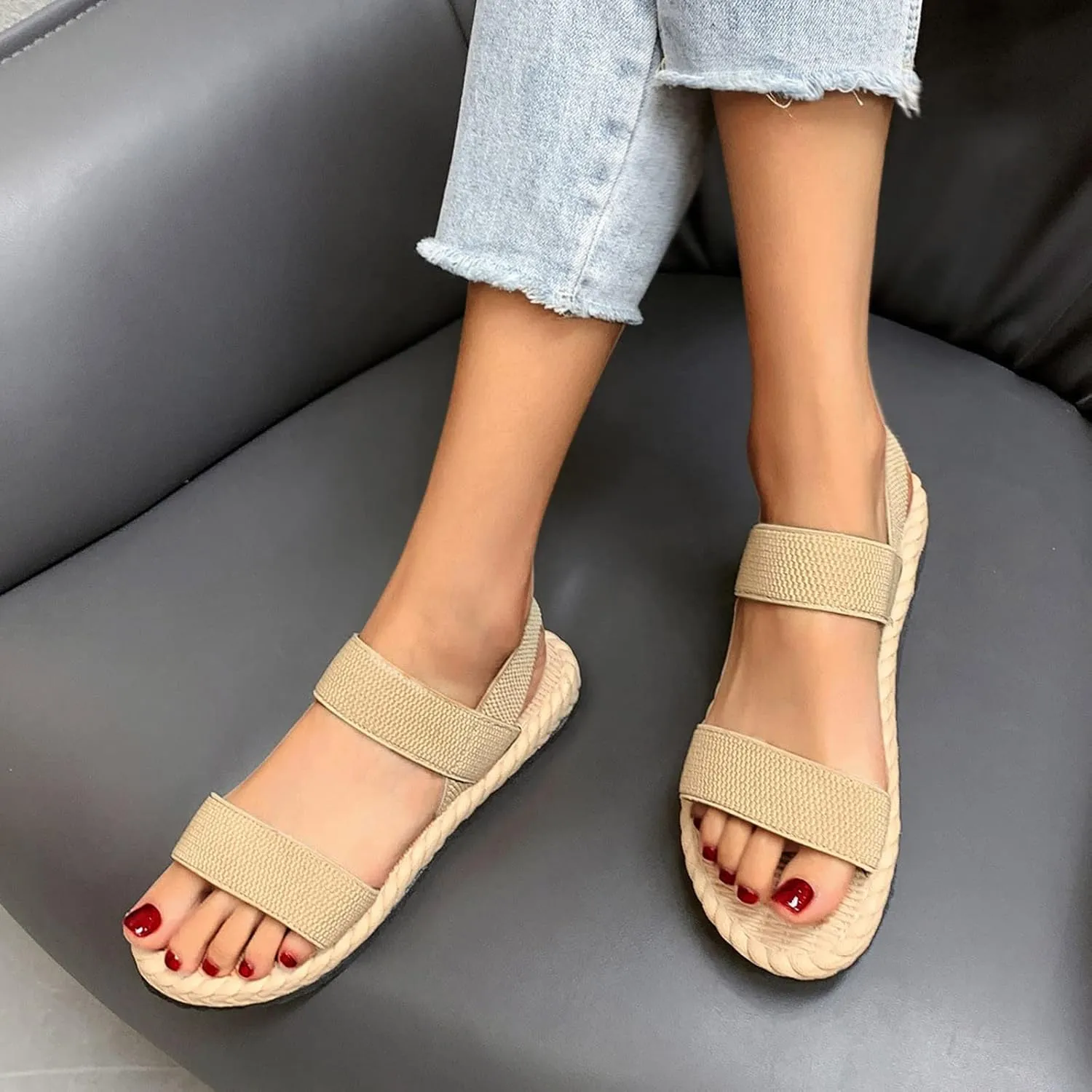 Wedge Sandals Women’s Low Wedges Platform Sandals Beach Sandals Women's Casual Summer Women Wedge Heels Shoes