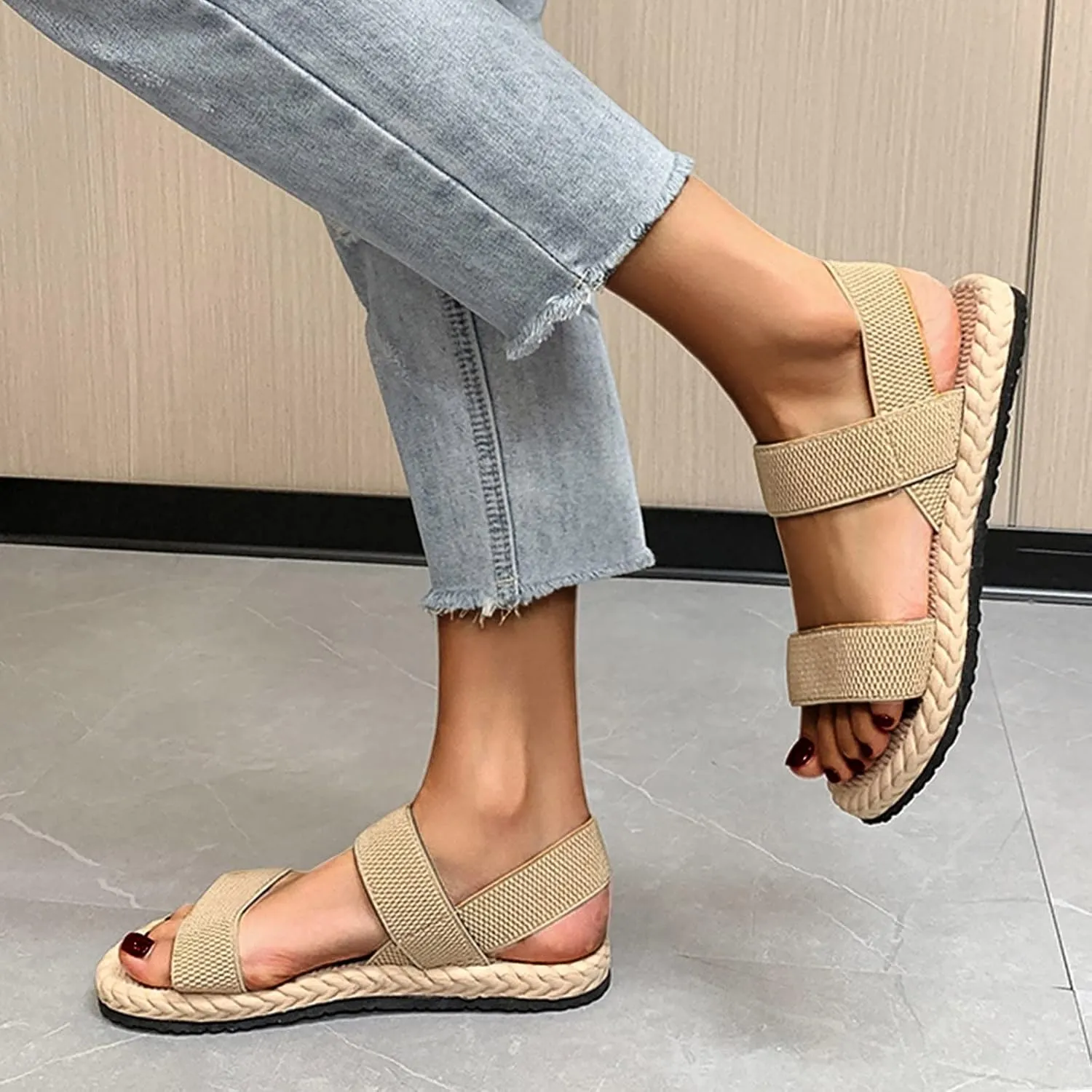 Wedge Sandals Women’s Low Wedges Platform Sandals Beach Sandals Women's Casual Summer Women Wedge Heels Shoes